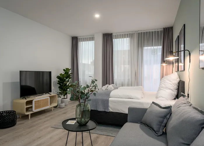 Bright Klusetor Lägenhetshotell Lippstadt